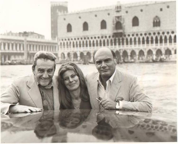 Con Luchino Visconti, Magali Noel